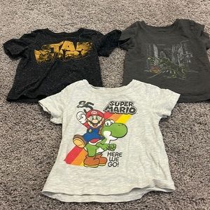 12 month boy t-shirts lot 3 pieces